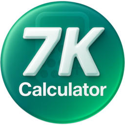 7K Calculator logo